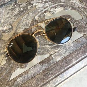 Rayban Round Double Bridge